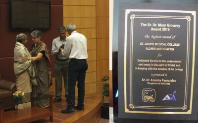 Sr. Dr. Mary Glowrey Award – 2016